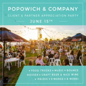 2018 Summer Kick-Off and Client Appreciation Party | Jonathan Popowich